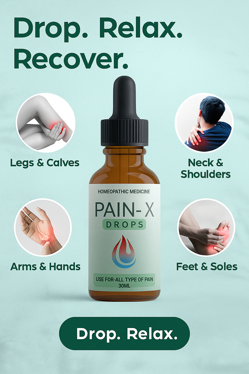 PainX Drops - Fast-Acting Natural Pain Relief Formula
